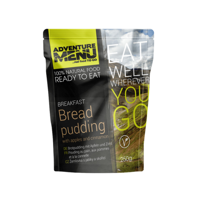 Adventure Menu Bread Pudding with Apples and Cinnamon 250g