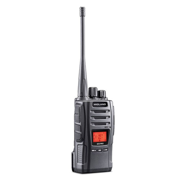 Midland G13 PRO Professional Walkie-Talkie, Black