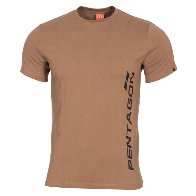 Pentagon tričko Ageron Vertical, coyote