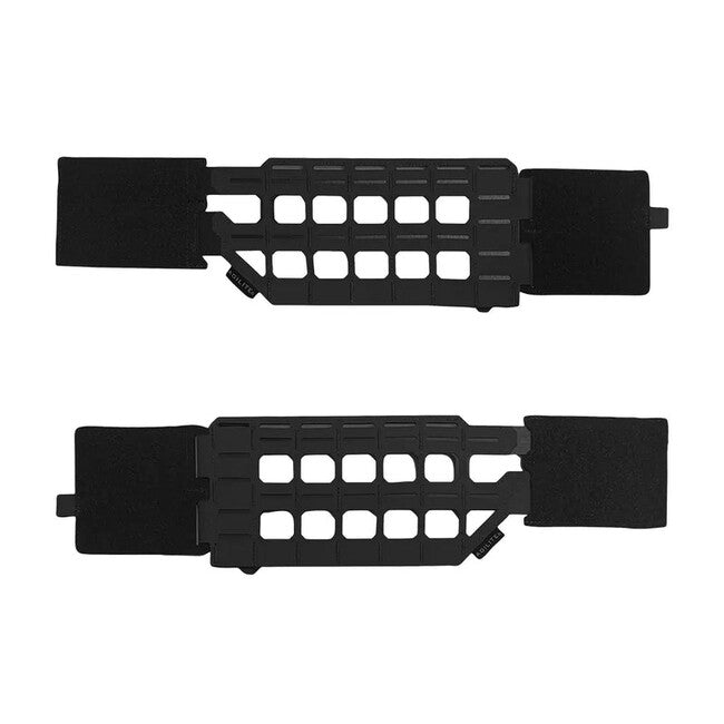 Agilite Warfighter L Molle Panel, Black (2pcs)