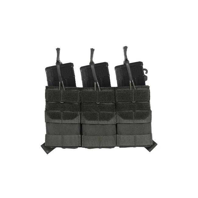 Agilite AG3 Placard Triple Magazine Pouch, Ranger Green