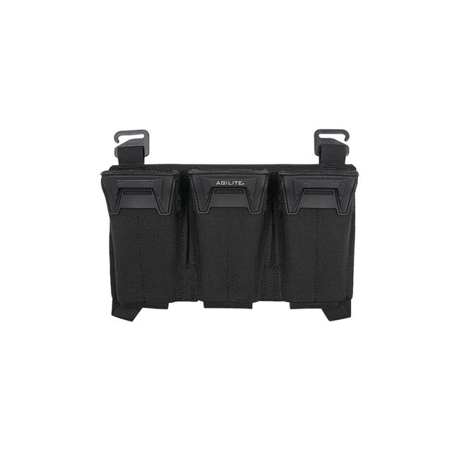Agilite Pincer Triple Magazine Pouch, Black
