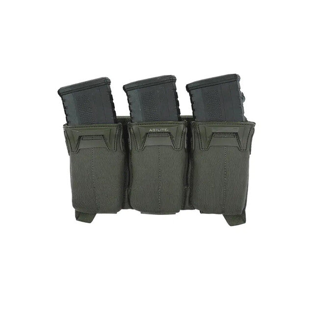 Agilite Pincer Triple Magazine Pouch, Ranger Green