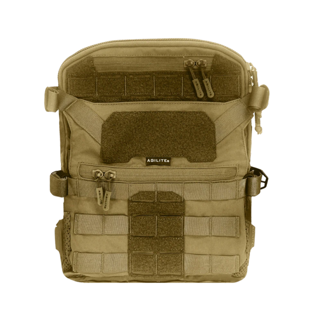 Agilite Micro Map Rear Panel, Coyote Brown