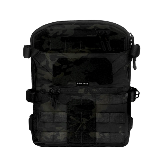 Agilite Micro Map Back Panel, Multicam Black