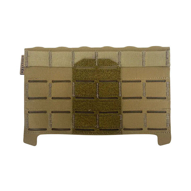 Agilite K19 Plate Carrier Rear Panel, Coyote Brown