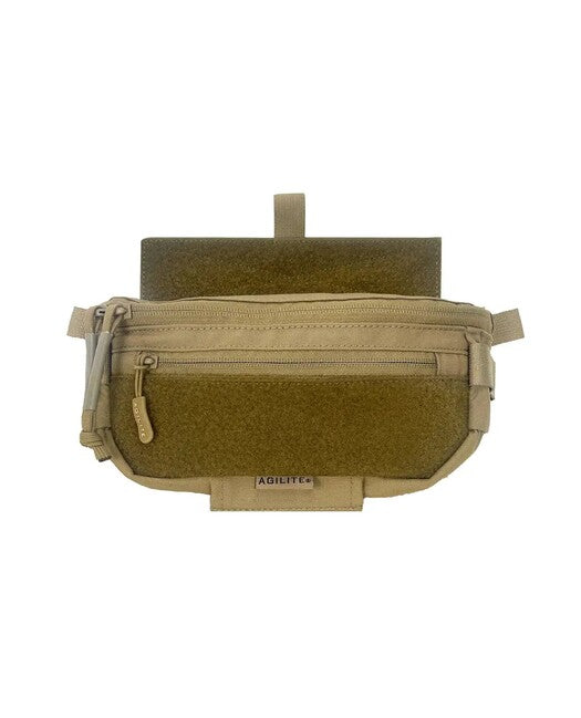 Agilite Six Pack Hanging Pouch, Coyote Brown