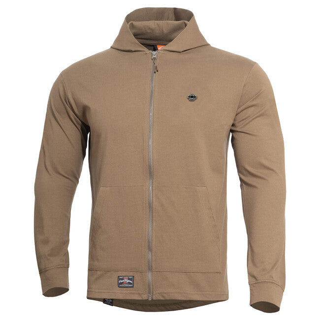 Pentagon Agis Ring Spun Men's Hoodie, Coyote