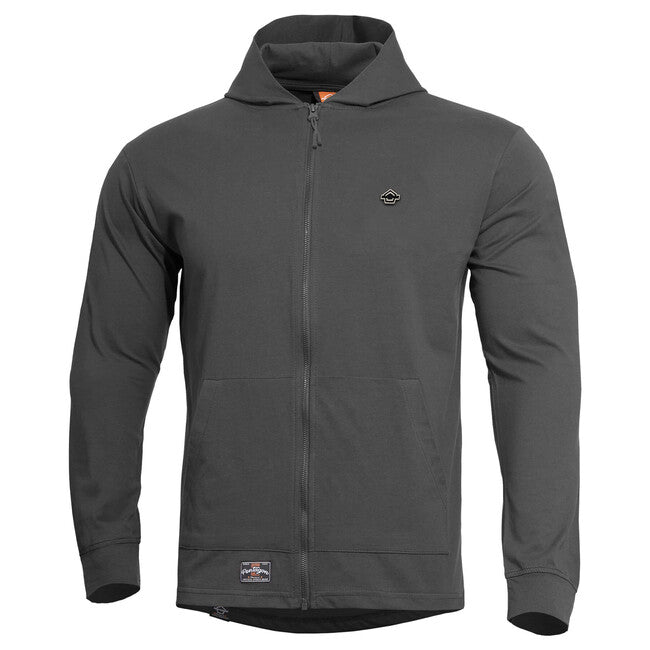 Pentagon Agis Ring Spun Men's Hoodie, Cinder Grey