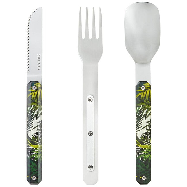 Akinod A01M00018 Cutlery Set 12h34, Jungle