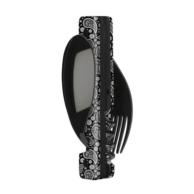 Akinod A02B00011 Multifunctional Set 13h25, Black Mirror Finish, Black Bandana