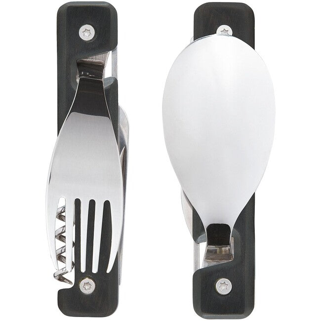 Akinod A02M00004 Multifunctional Utensil 13h25, Ebony Wood, Mirror Gloss