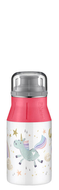 alfi elementBottle Kids Children's Water Bottle Stainless Steel 0.4L Rainbow