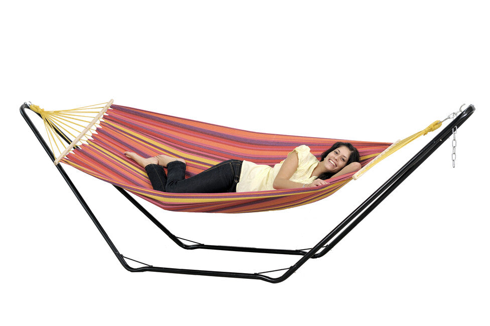 Amazonas Beach Set Hammock with Stand