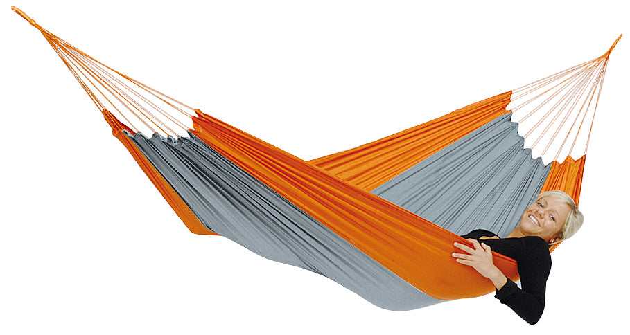 Amazonas Silk Traveller Az Light Hammock, Techno Orange-Grey
