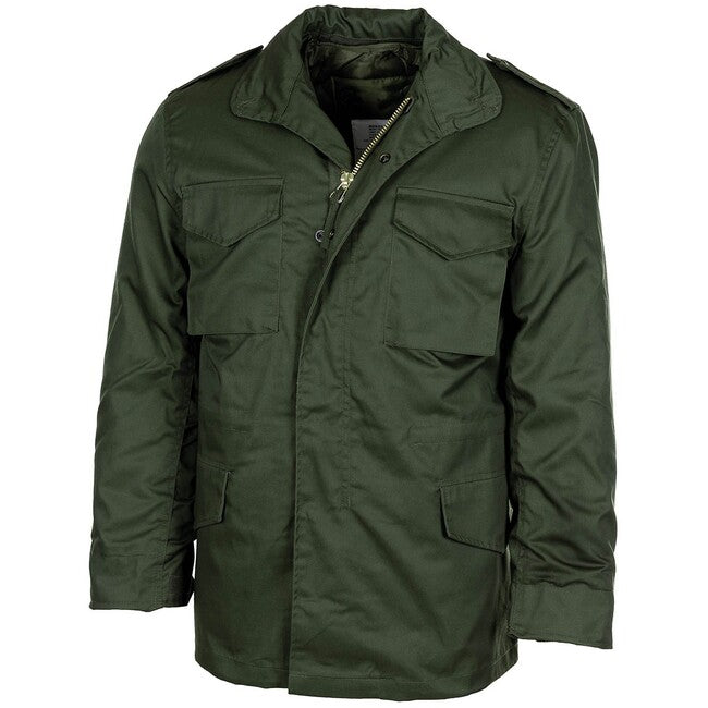 MFH M66 American Field Jacket with Detachable Quilted Lining, OD Green