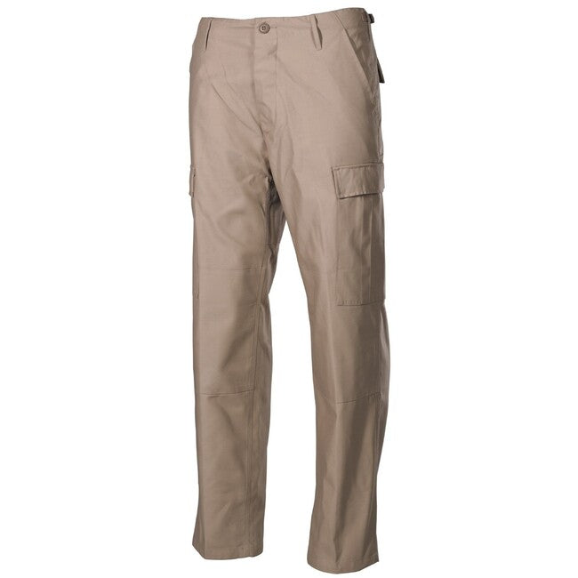 MFH US Combat BDU Tactical Pants, Khaki