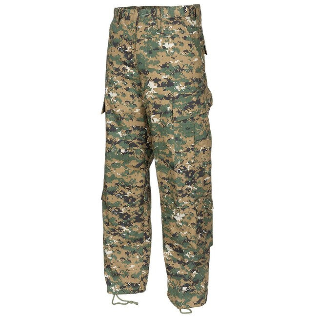 MFH American Field Pants ACU Rip-Stop, Digital Woodland