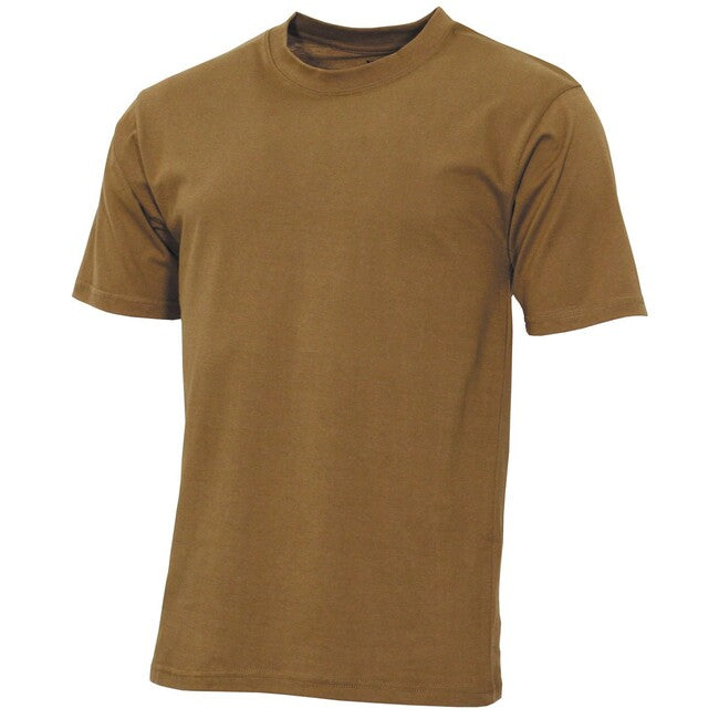 MFH Streetstyle American T-Shirt, Coyote Tan