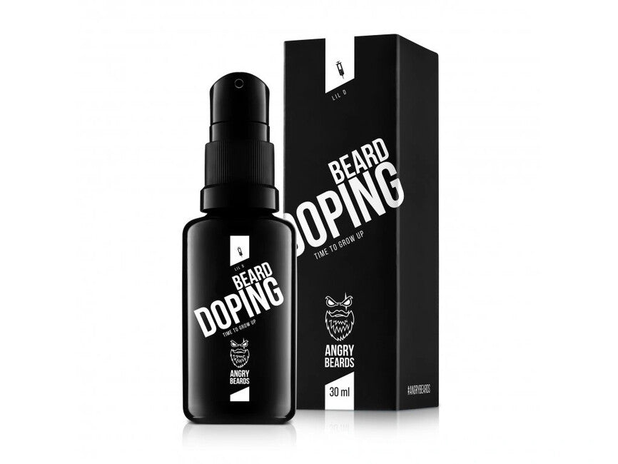 ANGRY BEARDS Beard Doping - Beard Growth Preparation, 30 ml