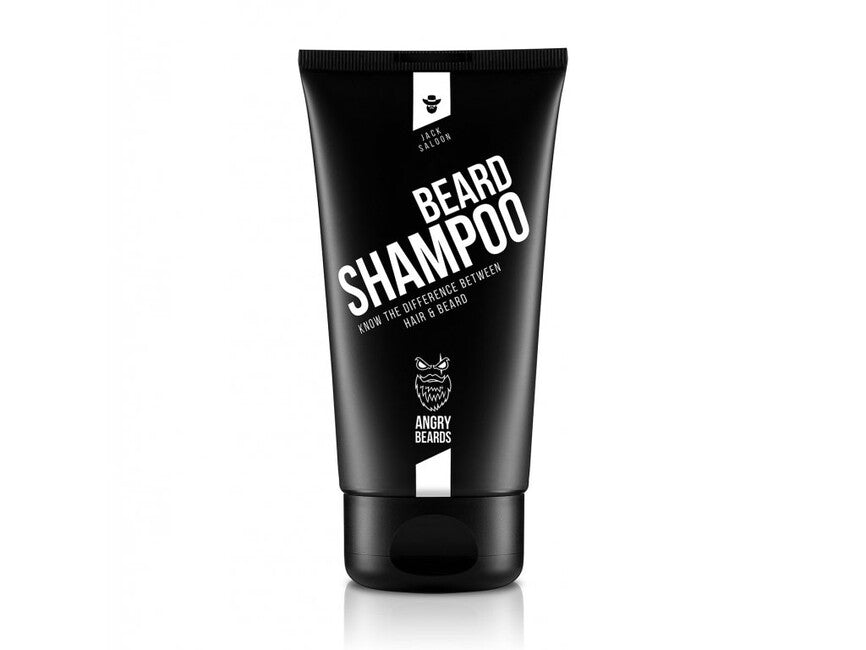ANGRY BEARDS Jack Saloon Beard and Mustache Shampoo, 150ml