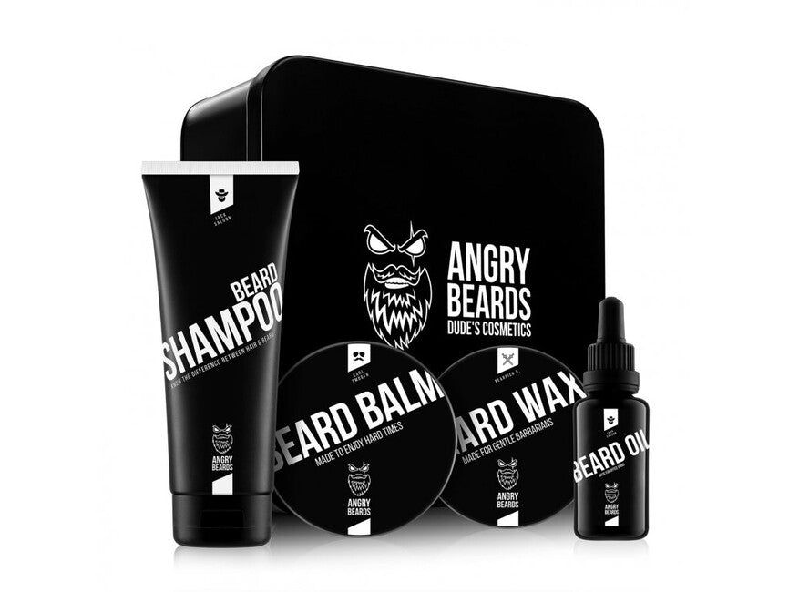 Angry Beards Beard and Mustache Care Set