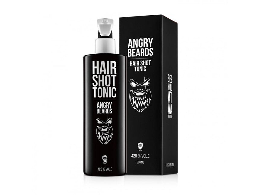 Angry Beards Hair Shot τονωτικό μαλλιών 500ml