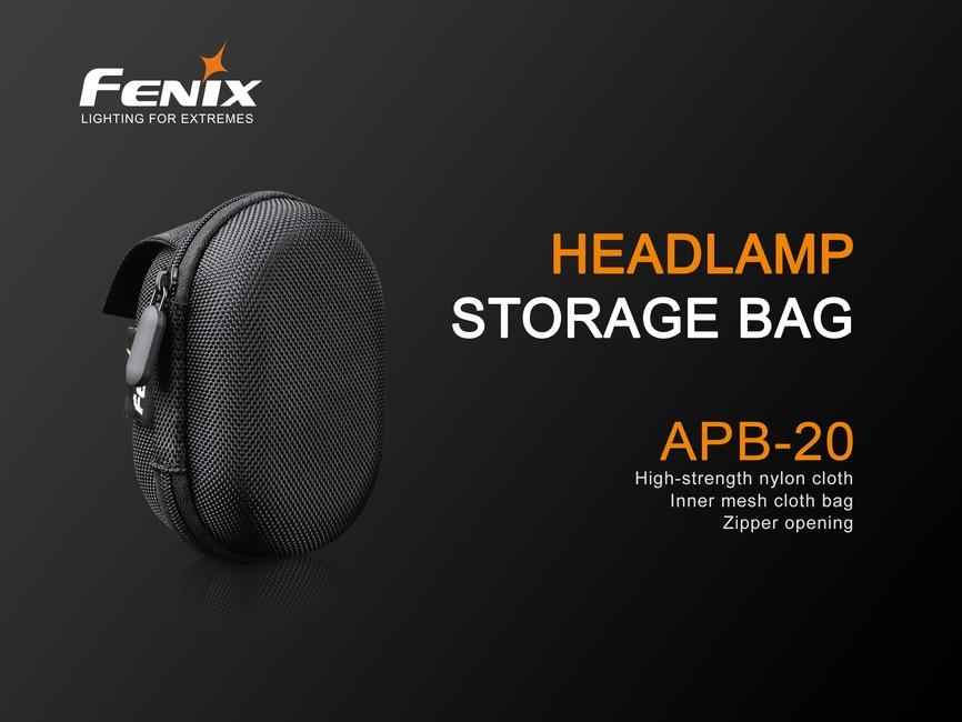 Fenix APB-20 Headlamp Pouch, Black
