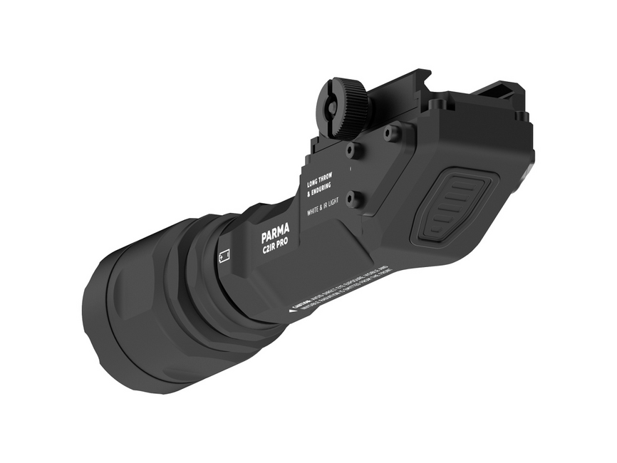 Armytek Parma C2IR Pro Compact Weapon-Mounted Rechargeable Flashlight 1200lm