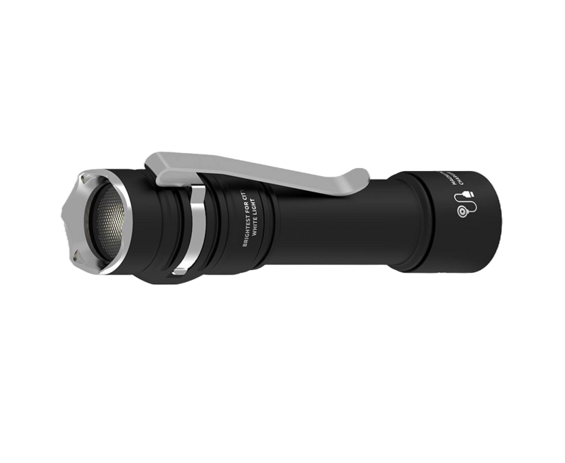 ArmyTek Prime C2 Pro LED Pocket Flashlight, Battery Powered, 2400 lm, 68 g