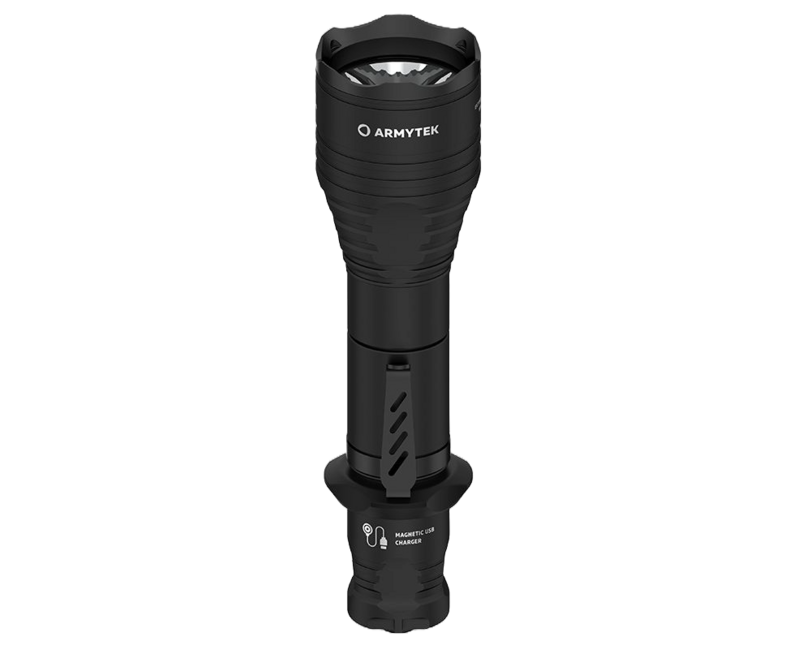 Armytek Viking Pro White LED Flashlight, Battery Powered, 2050 lm, 136 g