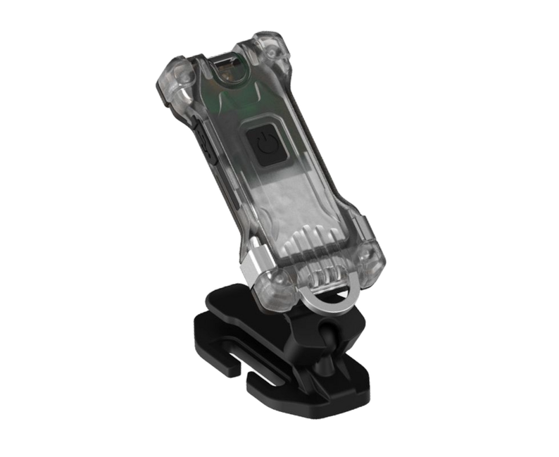 Armytek Zippy ES LED Flashlight and Keychain Set, Grey