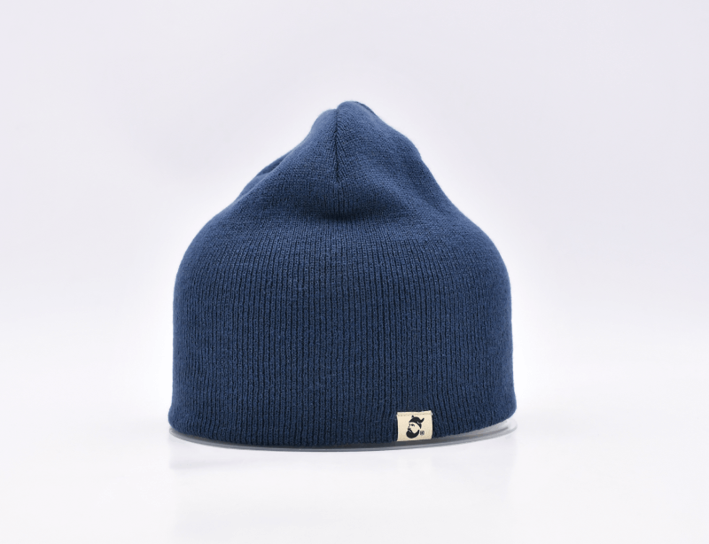 WARAGOD Annborg Knit Beanie, Navy Blue