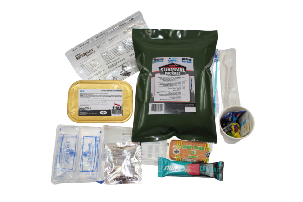 Arpol Food Package PP1 Rice and Vegetable Pouch