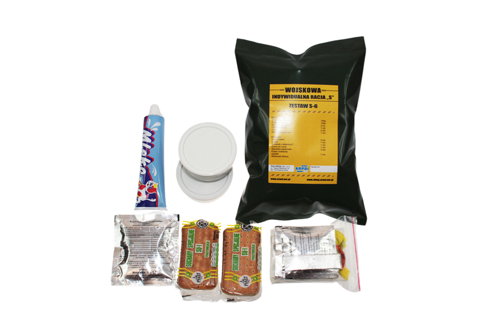 Arpol Dry Military Food Ration S6 - Tyrolean Canned Food