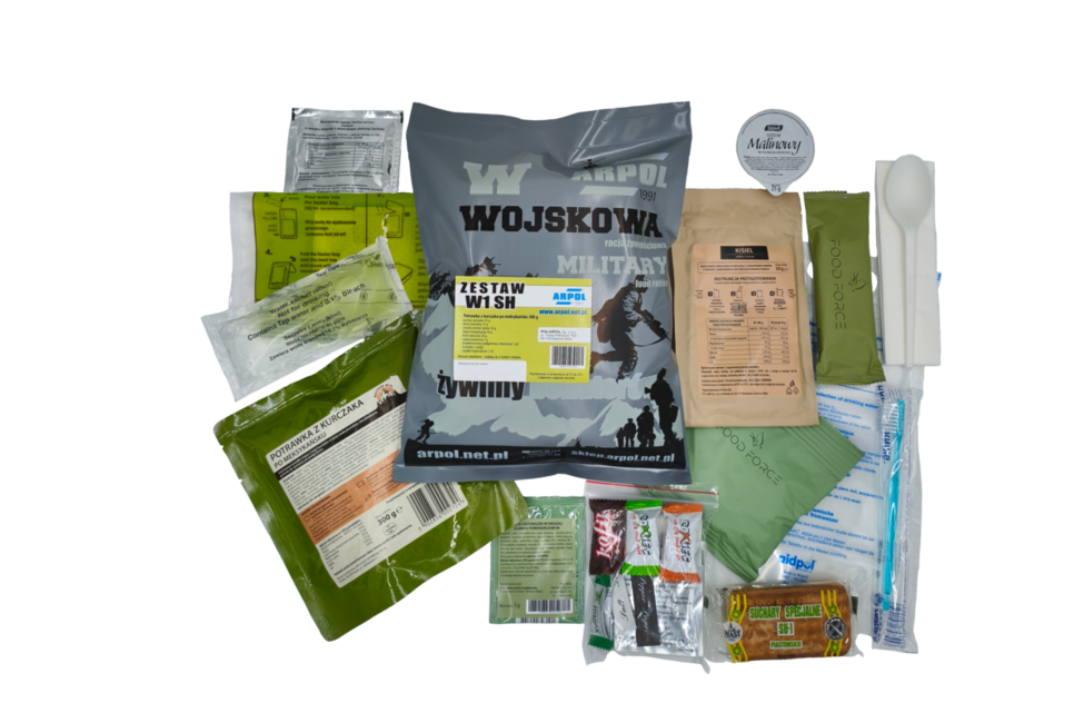 Arpol Military Food Ration WSH1 - Chicken Mexican Style