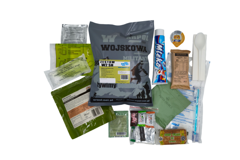 Arpol Military Food Ration WSH2 - Sausage in Barbecue Sauce