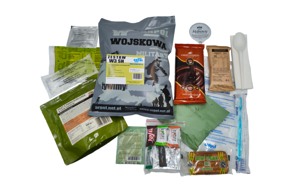Arpol Military Food Ration WSH3 - Chicken Breast in Raw Sauce