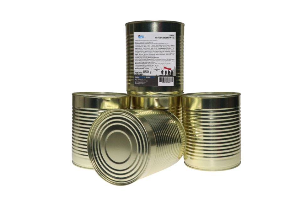 Arpol Military Canned Food - Tripe in Celery Sauce, 850g
