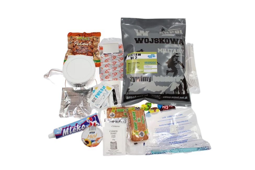 Arpol Military Food Ration W2-Meatballs in Vegetable Sauce