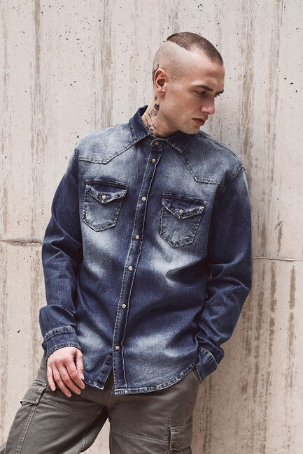 Brandit Riley Denim Shirt