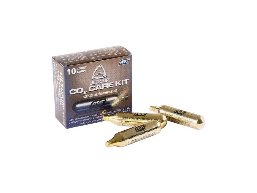 ASG CO2 Cartridges 12g 9+1 Oil