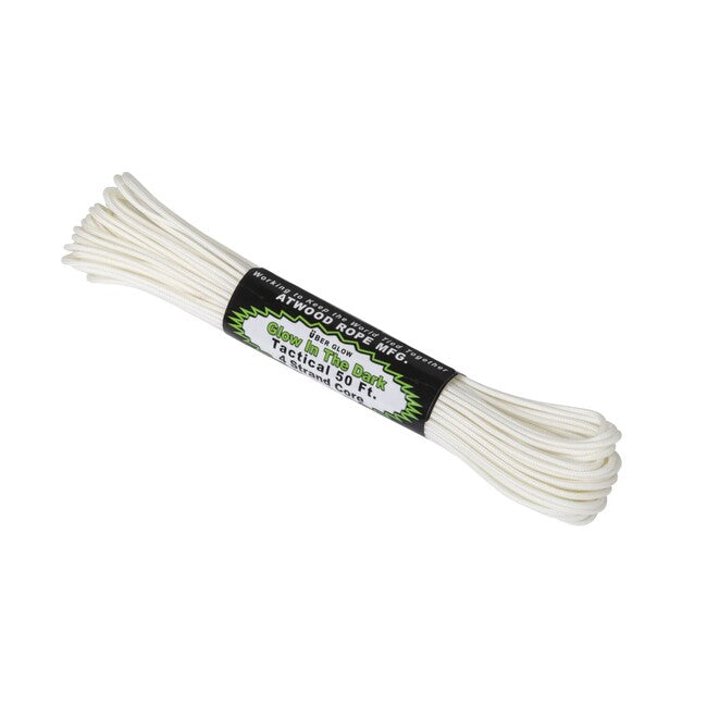 ATWOOD Rope 275 Glow in the Dark (50ft) - White