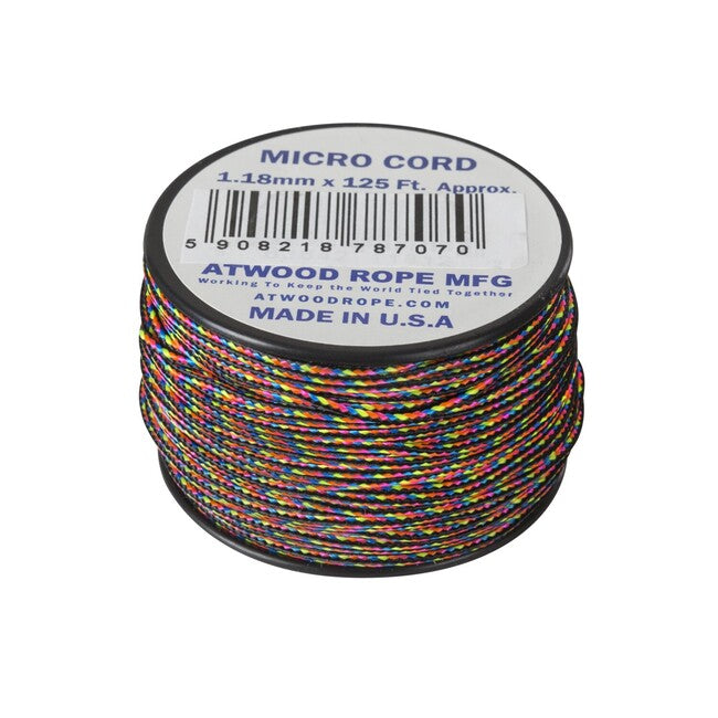 ATWOOD Micro Rope 125 feet Dark Stripe 24