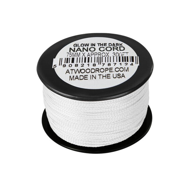 ATWOOD® Nano Uber Glow Rope .75mm (300 feet) - White