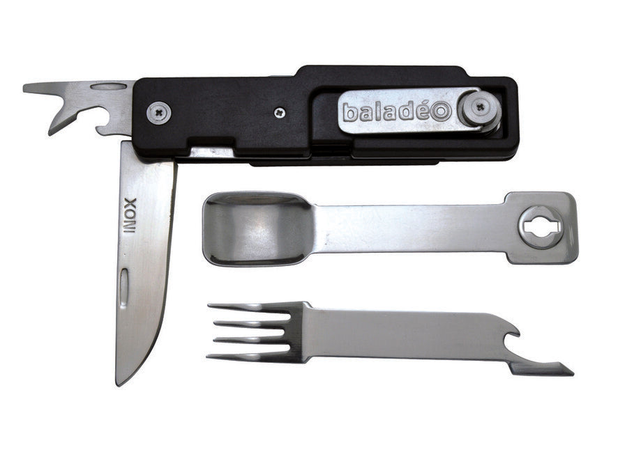 Baladeo ECO100 Outdoor Cutlery, Black