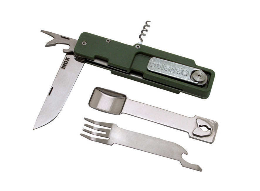 Baladeo ECO104 Outdoor Cutlery, Khaki