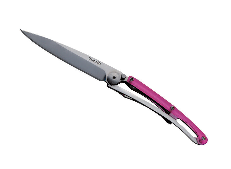 Baladeo ECO135 Ultra-Light Knife, Pink, 27g