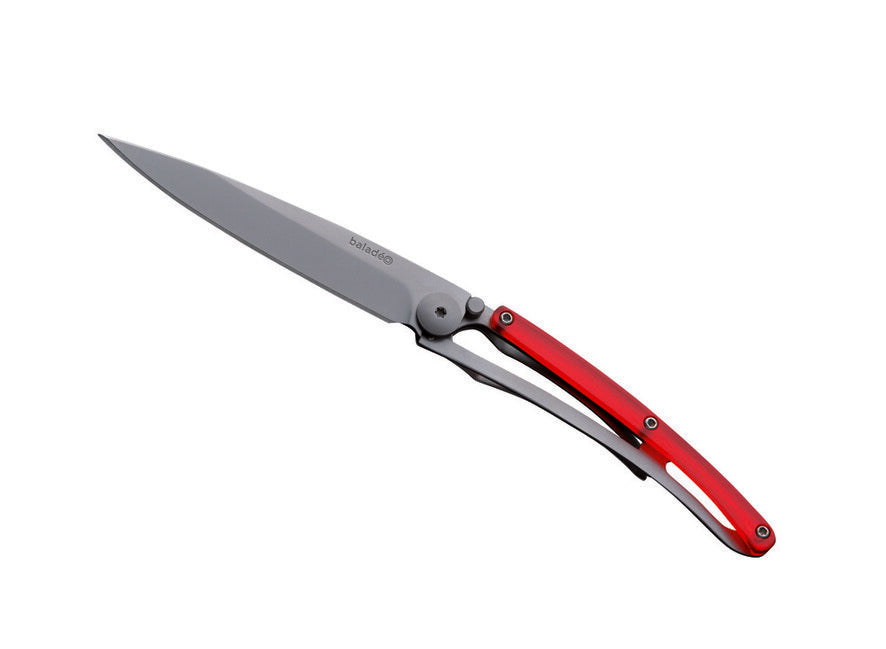 Baladeo ECO136 Ultra-Light Knife, Red, 27g