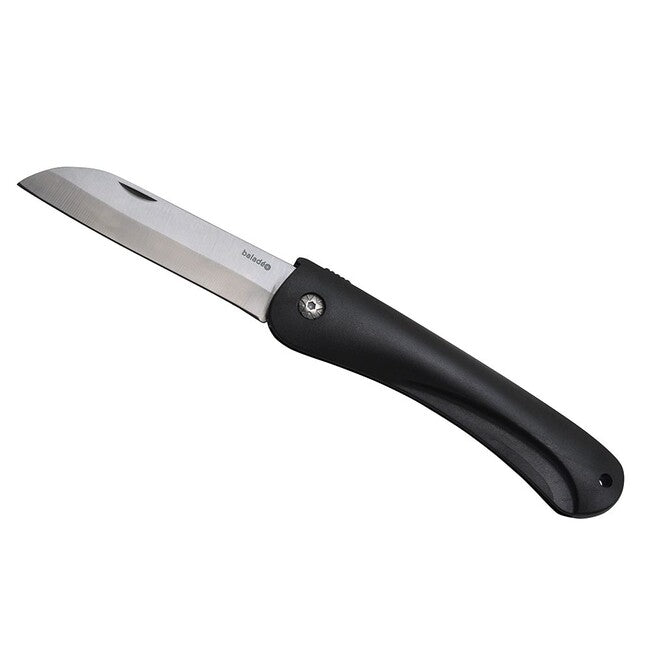Baladeo ECO192 Birdy Pocket Knife, 8cm Blade, 2CR13 Steel, PP Handle, Black